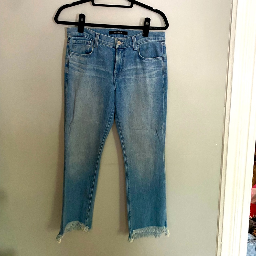 J Brand Selena Jeans - Mid Rise Crop Boot - Size 27